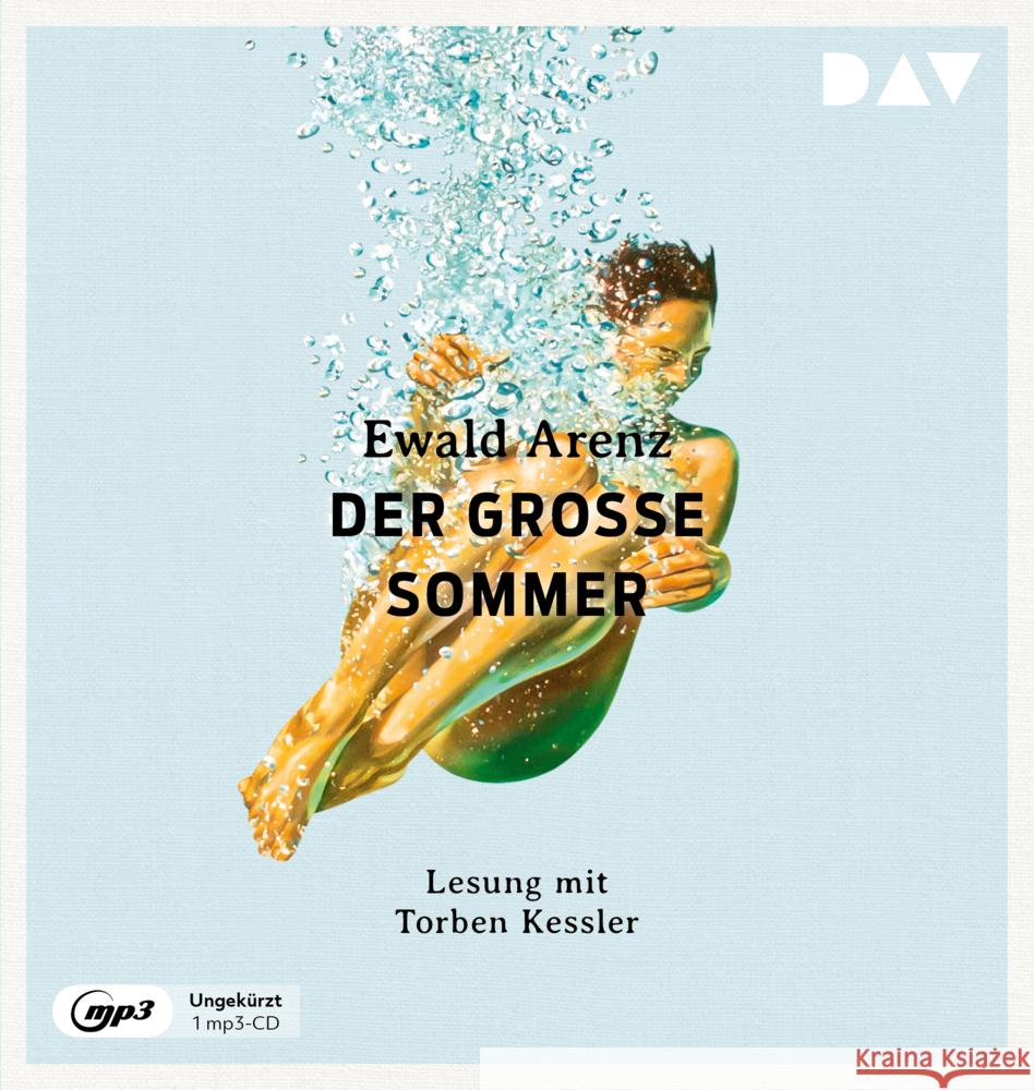 Der große Sommer, 1 Audio-CD, 1 MP3 Arenz, Ewald 9783742418531 Der Audio Verlag, DAV - książka