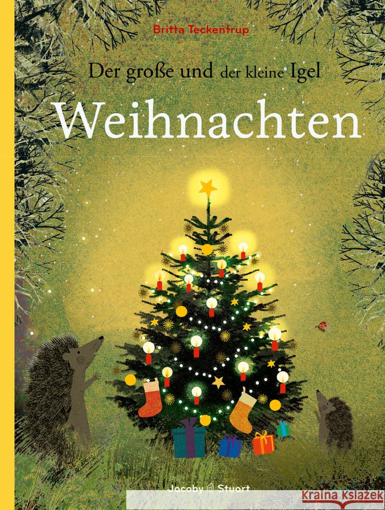 Der große und der kleine Igel / Weihnachten Teckentrup, Britta 9783964282842 Jacoby & Stuart - książka