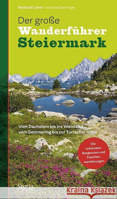 Der große Wanderführer Steiermark : Vom Dachstein bis ins Weinland, vom Semmering bis zur Turracher Höhe. Die schönsten Bergtouren und Familienwanderungen Lamm, Reinhard; Steininger, Andreas 9783222136160 Styria - książka