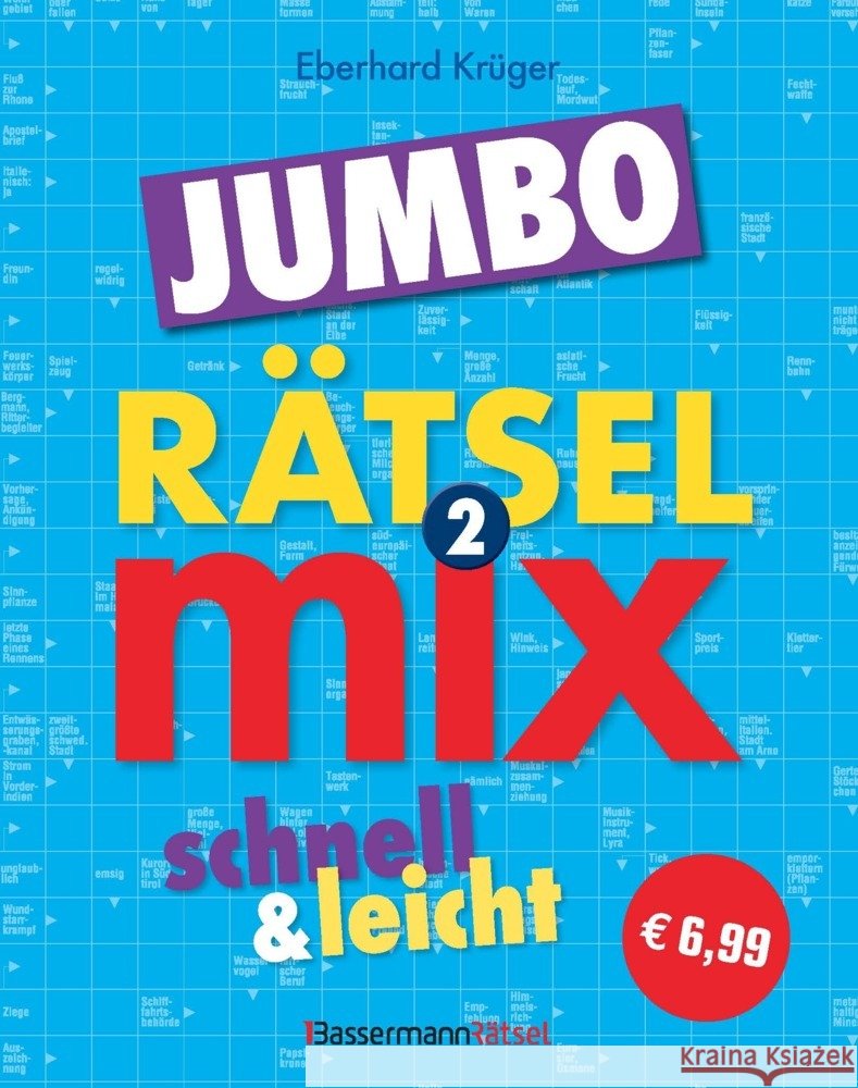 Der große Rätselmixjumbo - schnell und leicht 2 Krüger, Eberhard 9783809450825 Bassermann - książka