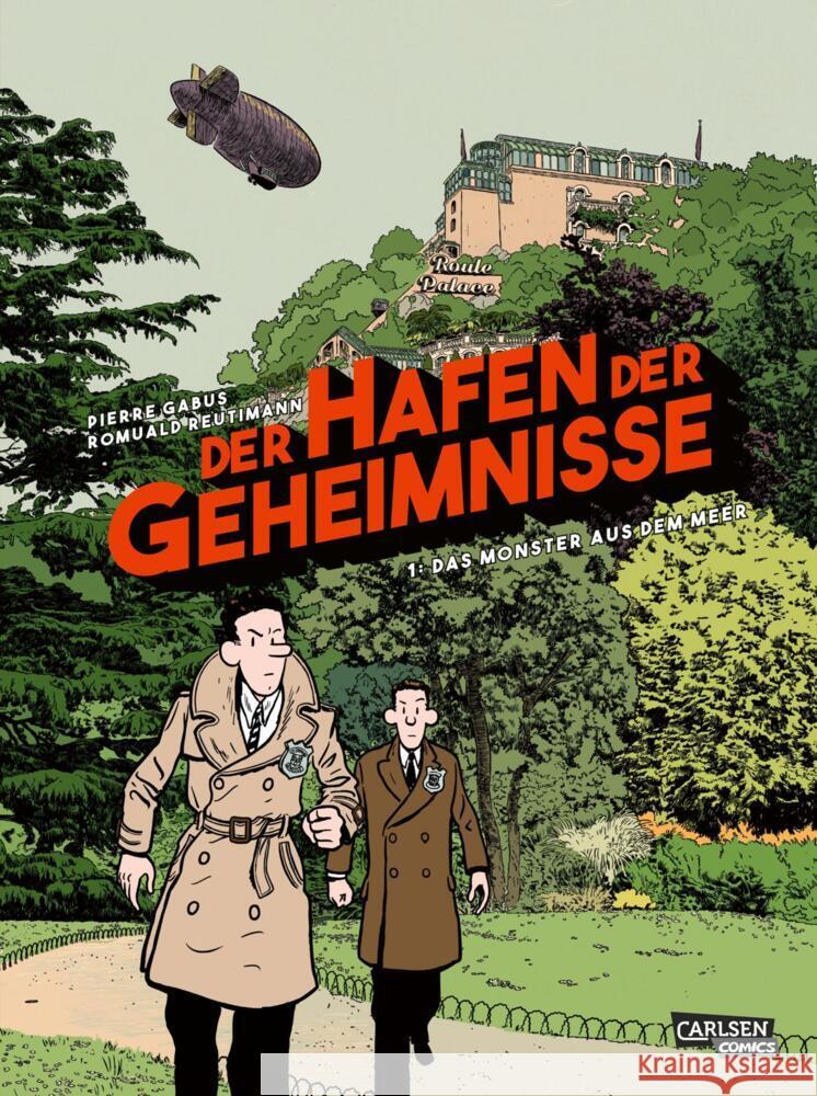 Der Hafen der Geheimnisse 1: Das Monster aus dem Meer Gabus, Pierre 9783551023957 Carlsen Comics - książka