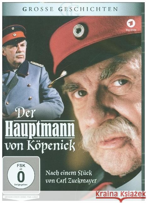 Der Hauptmann von Köpenick, 1 DVD  4052912673731 Studio Hamburg Enterprises - książka