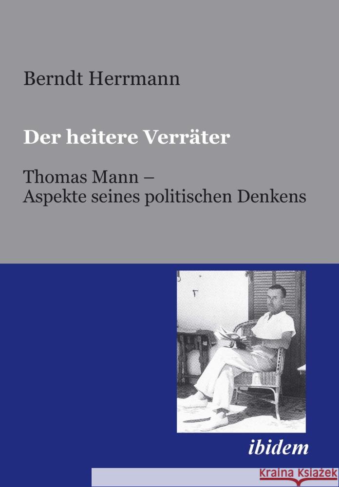 Der heitere VerrÃ¤ter Herrmann, Berndt 9783838219318 ibidem - książka