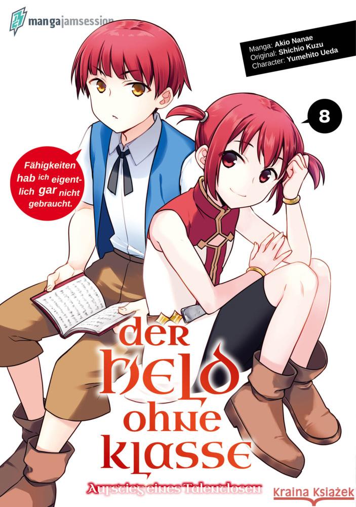Der Held ohne Klasse 8 Akio, Nanae, Shichio, Kuzu, Yumehito, Ueda 9783903427594 Manga JAM Session - książka