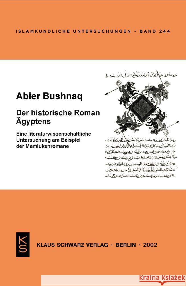 Der Historische Roman  Abier Bushnaq 9783879972975 Klaus Schwarz - książka