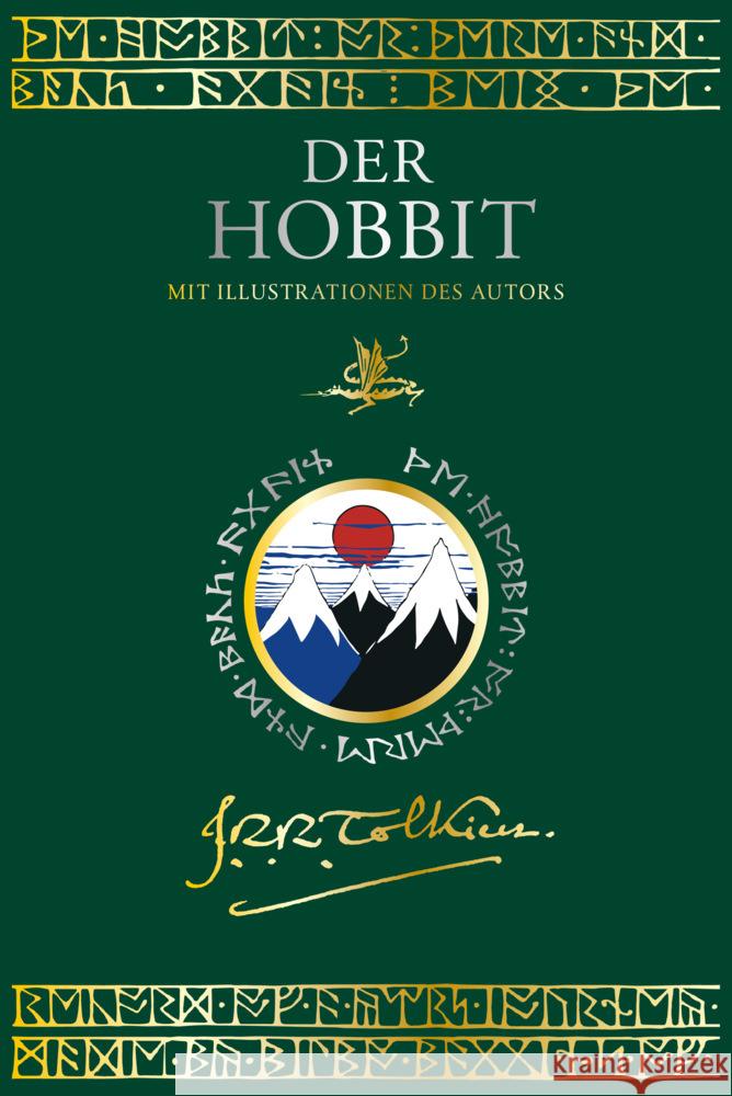 Der Hobbit Luxusausgabe Tolkien, John R. R. 9783608987492 Klett-Cotta - książka