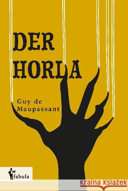 Der Horla Maupassant, Guy de 9783958555006 fabula Verlag - książka