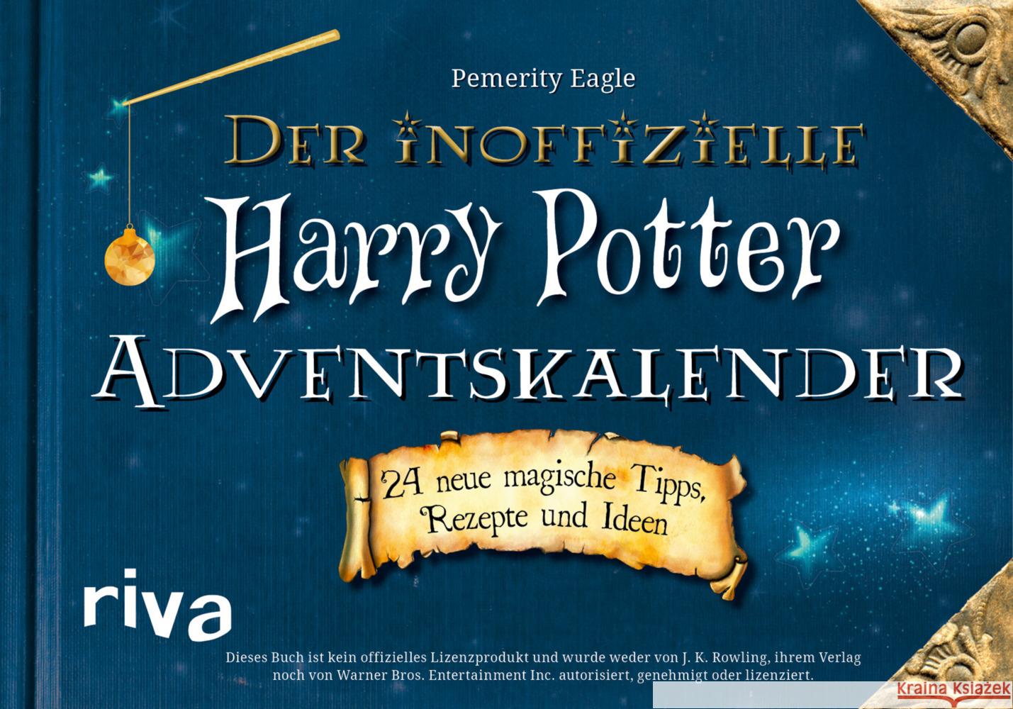 Der inoffizielle Harry-Potter-Adventskalender Eagle, Pemerity 9783742314352 riva Verlag - książka
