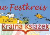 Der jüdische Festkreis, Wandkarte  9783460280489 Katholisches Bibelwerk - książka