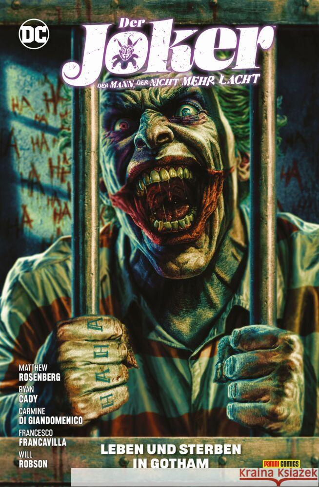 Der Joker: Der Mann, der nicht mehr lacht Rosenberg, Matthew, Di Giandomenico, Carmine, Cady, Ryan 9783741637551 Panini Manga und Comic - książka