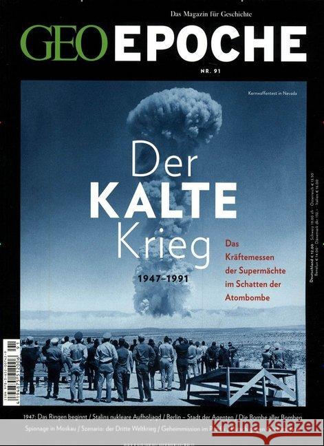 Der Kalte Krieg 1947-1991 : Das Kräftemessen der Supermächte im Schatten der Atombombe Schaper, Michael 9783652007429 Gruner & Jahr - książka