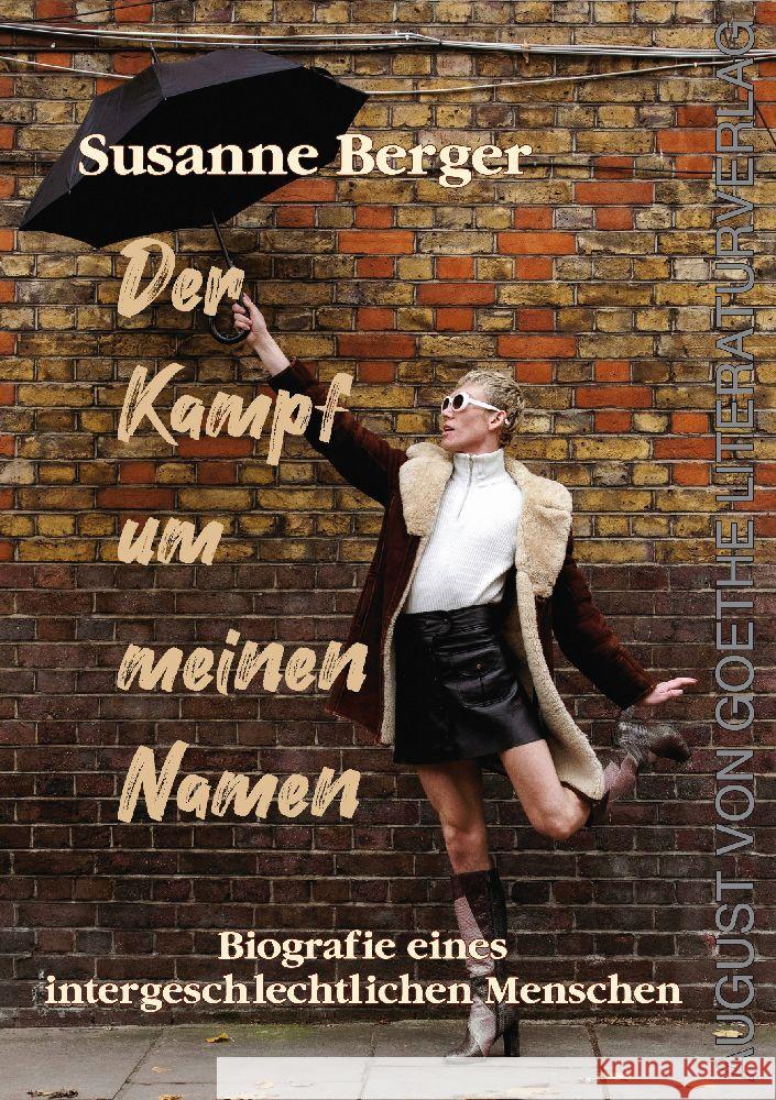 Der Kampf um meinen Namen Berger, Susanne 9783837227680 Frankfurter Literaturverlag - książka