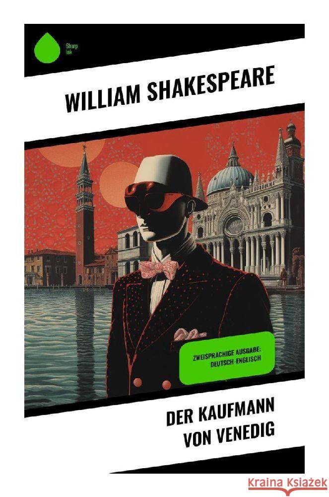 Der Kaufmann von Venedig Shakespeare, William 9788028343477 Sharp Ink - książka