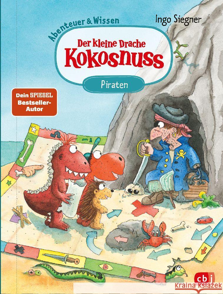 Der kleine Drache Kokosnuss - Abenteuer & Wissen - Die Piraten Siegner, Ingo 9783570181447 cbj - książka