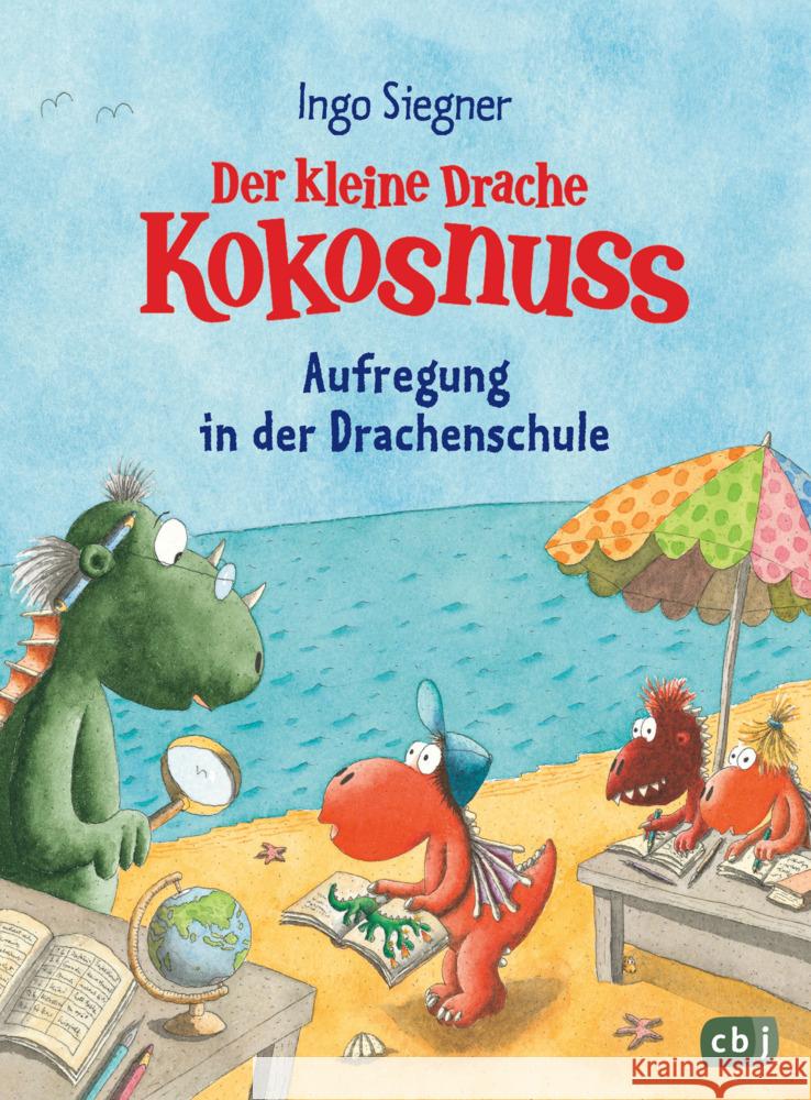 Der kleine Drache Kokosnuss - Aufregung in der Drachenschule Siegner, Ingo 9783570180686 cbj - książka