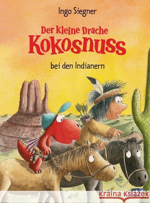 Der kleine Drache Kokosnuss bei den Indianern Siegner, Ingo 9783570152812 cbj - książka