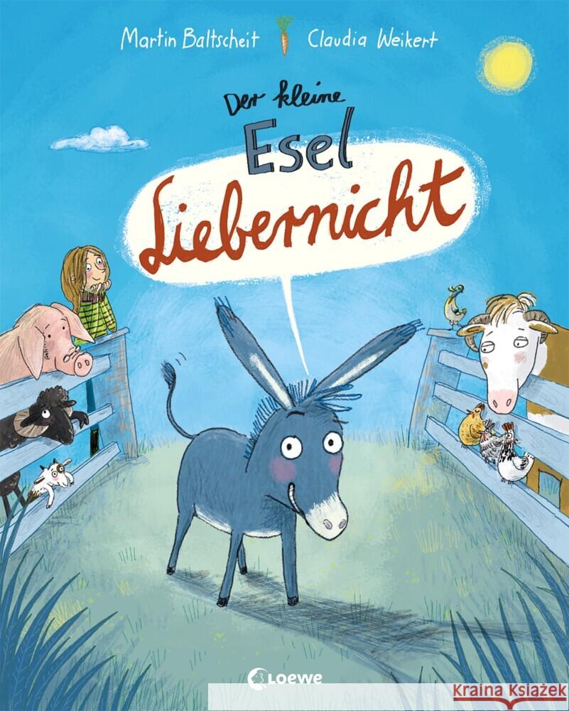 Der kleine Esel Liebernicht Baltscheit, Martin 9783743207318 Loewe - książka