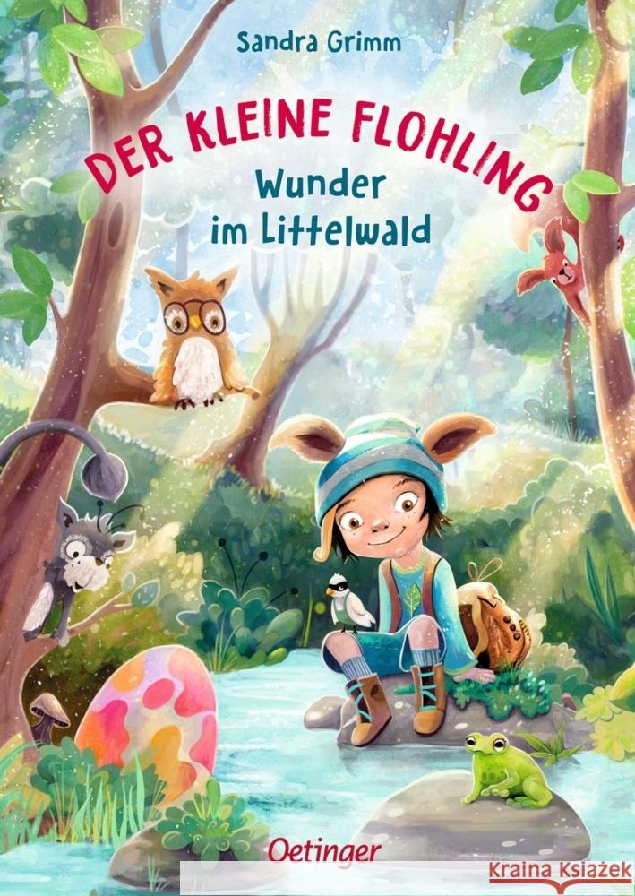 Der kleine Flohling 3. Wunder im Littelwald Grimm, Sandra 9783751202107 Verlag Friedrich Oetinger GmbH - książka