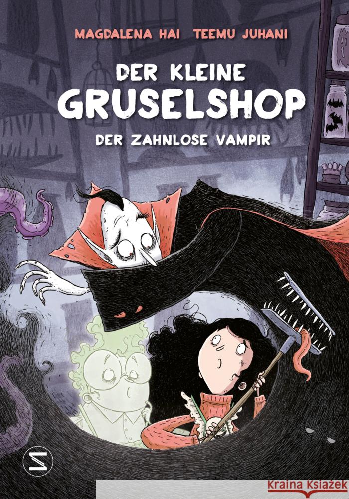 Der kleine Gruselshop - Der zahnlose Vampir Hai, Magdalena 9783505144455 Schneiderbuch - książka