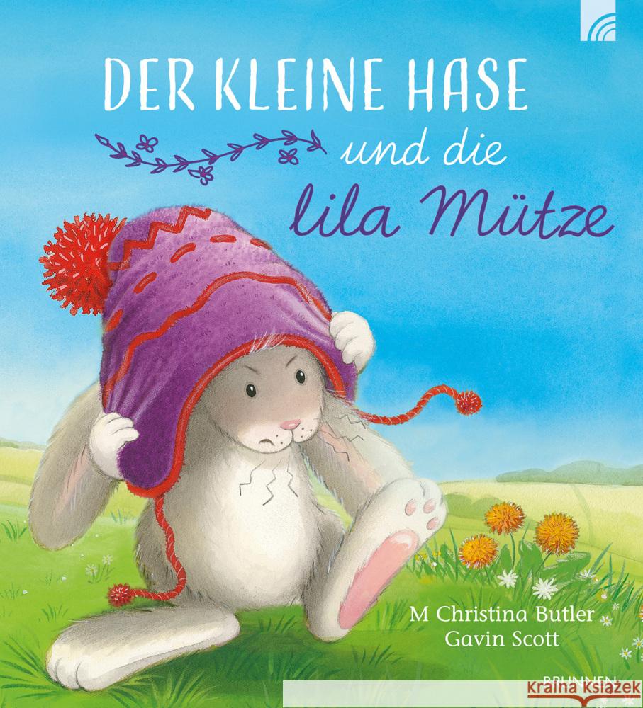 Der kleine Hase und die lila Mütze Butler, M Christina 9783765559648 Brunnen - książka