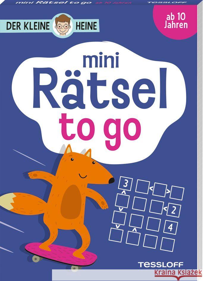 Der kleine Heine. Mini Rätsel to go. Ab 10 Jahren Heine, Stefan 9783788646660 Tessloff Verlag Ragnar Tessloff GmbH & Co. KG - książka