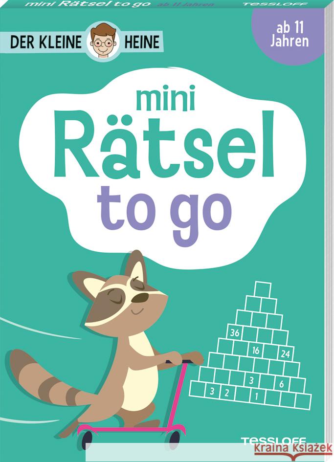 Der kleine Heine. Mini Rätsel to go. Ab 11 Jahren Heine, Stefan 9783788647216 Tessloff Verlag Ragnar Tessloff GmbH & Co. KG - książka
