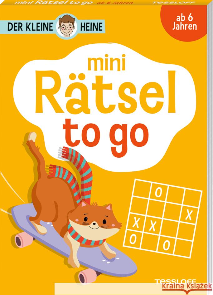 Der kleine Heine. Mini Rätsel to go. Ab 6 Jahren Heine, Stefan 9783788647643 Tessloff Verlag Ragnar Tessloff GmbH & Co. KG - książka
