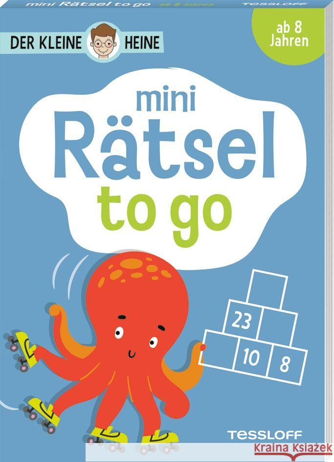 Der kleine Heine. Mini Rätsel to go. Ab 8 Jahren Heine, Stefan 9783788646646 Tessloff Verlag Ragnar Tessloff GmbH & Co. KG - książka