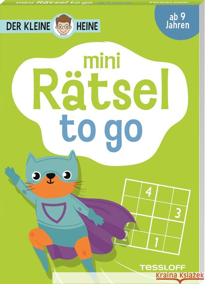 Der kleine Heine. Mini Rätsel to go. Ab 9 Jahren Heine, Stefan 9783788646653 Tessloff Verlag Ragnar Tessloff GmbH & Co. KG - książka