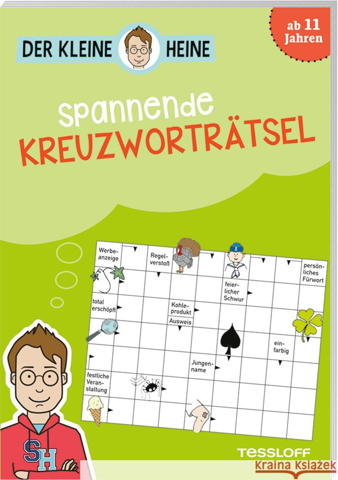 Der kleine Heine. Spannende Kreuzworträtsel Heine, Stefan 9783788645373 Tessloff Verlag Ragnar Tessloff GmbH & Co. KG - książka