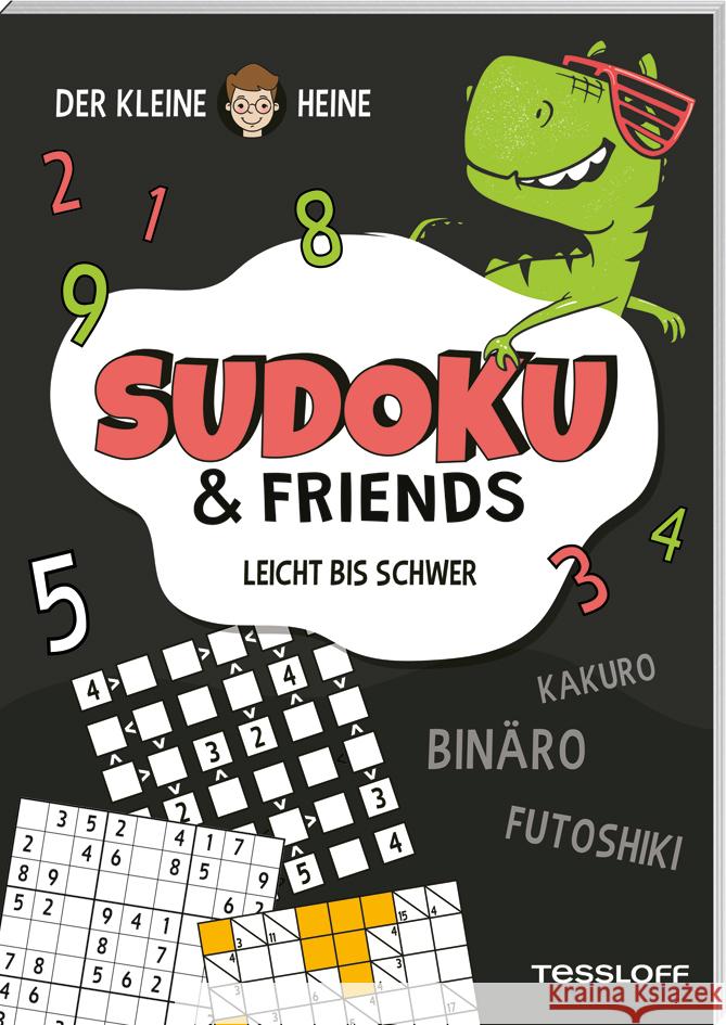 Der kleine Heine. SUDOKU & Friends. Leicht bis schwer Presse Service Stefan Heine 9783788646868 Tessloff Verlag Ragnar Tessloff GmbH & Co. KG - książka