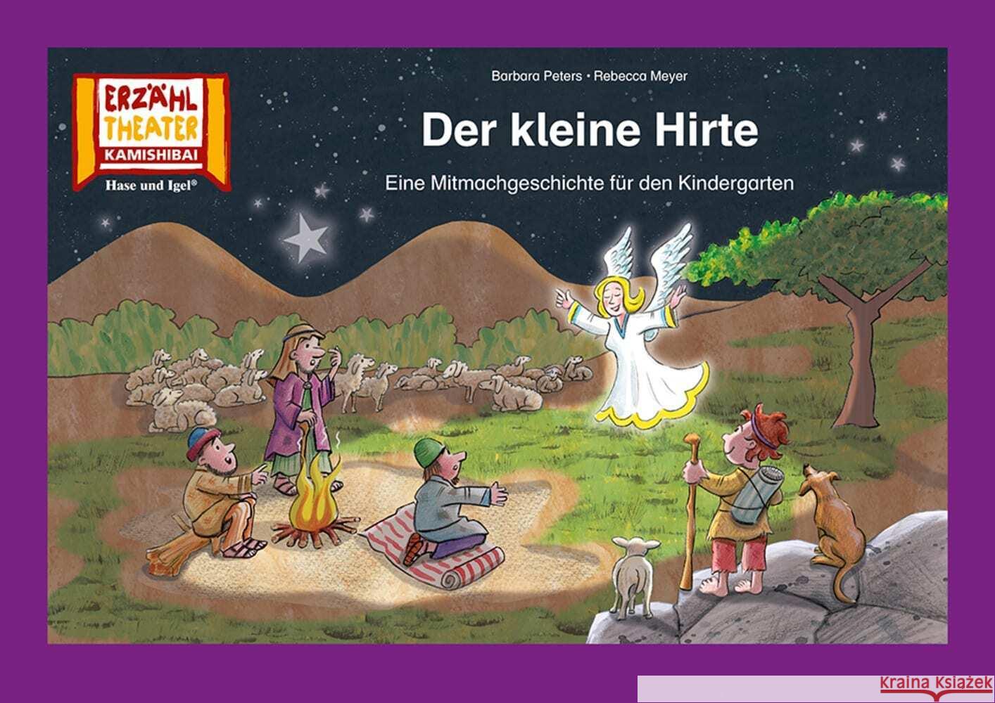 Der kleine Hirte / Kamishibai Bildkarten Peters, Barbara 4260505832698 Hase und Igel - książka