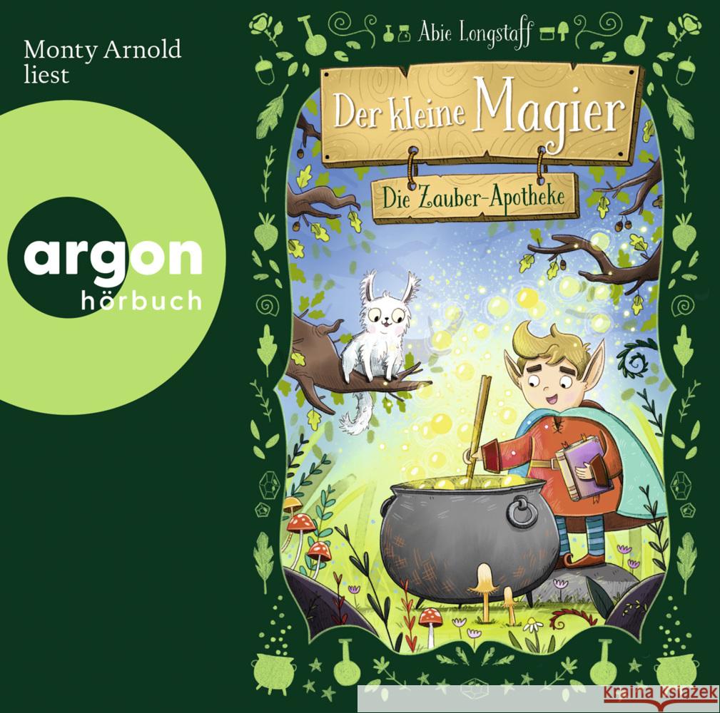 Der kleine Magier - Die Zauber-Apotheke, 1 Audio-CD Longstaff, Abie 9783839843154 Argon Sauerländer Audio - książka