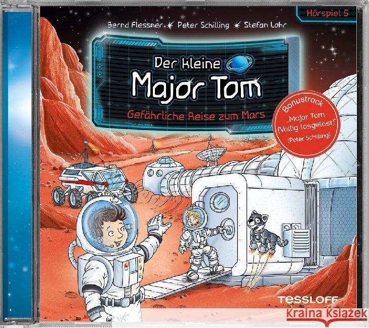 Der kleine Major Tom - Gefährliche Reise zum Mars, 1 Audio-CD : Mit Bonustrack 