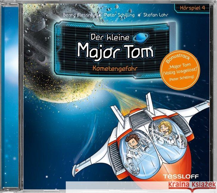 Der kleine Major Tom - Kometengefahr, 1 Audio-CD : Spannendes Hörerlebnis, Hörspiel Flessner, Bernd; Schilling, Peter 9783788641047 Tessloff - książka
