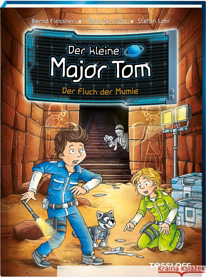 Der kleine Major Tom. Band 21. Der Fluch der Mumie Flessner, Bernd, Schilling, Peter 9783788646219 Tessloff Verlag Ragnar Tessloff GmbH & Co. KG - książka