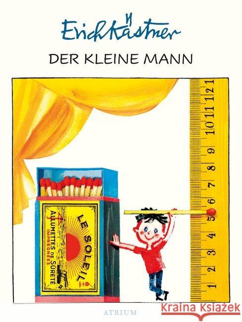 Der kleine Mann Kästner, Erich 9783855356096 Atrium Verlag - książka