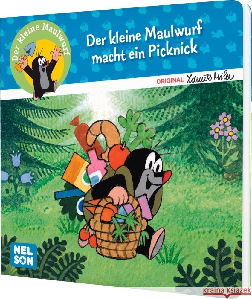 Der kleine Maulwurf: Der kleine Maulwurf macht ein Picknick  9783845130422 Nelson - książka