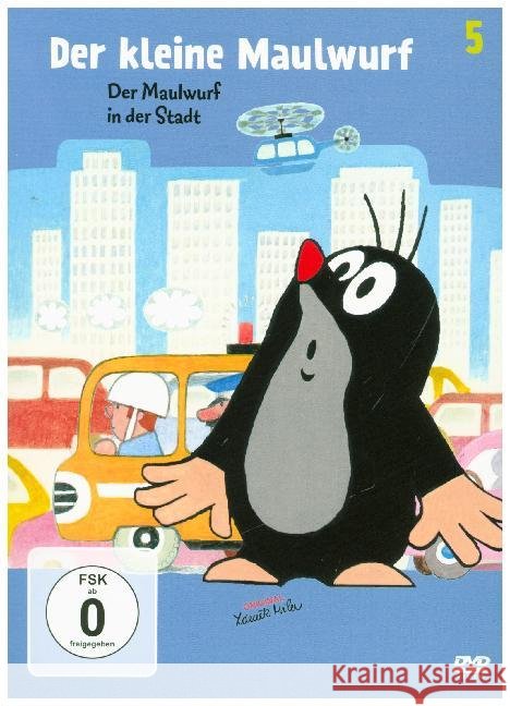 Der kleine Maulwurf - Der Maulwurf in der Stadt, 1 DVD  4042999129436 LEONINE Distribution - książka