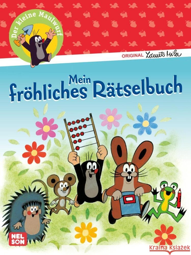Der kleine Maulwurf: Mein fröhliches Rätselbuch  9783845129242 Nelson - książka