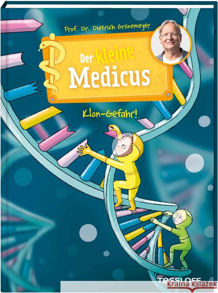 Der kleine Medicus. Band 7. Klon-Gefahr! Grönemeyer, Dietrich 9783788644178 Tessloff Verlag Ragnar Tessloff GmbH & Co. KG - książka