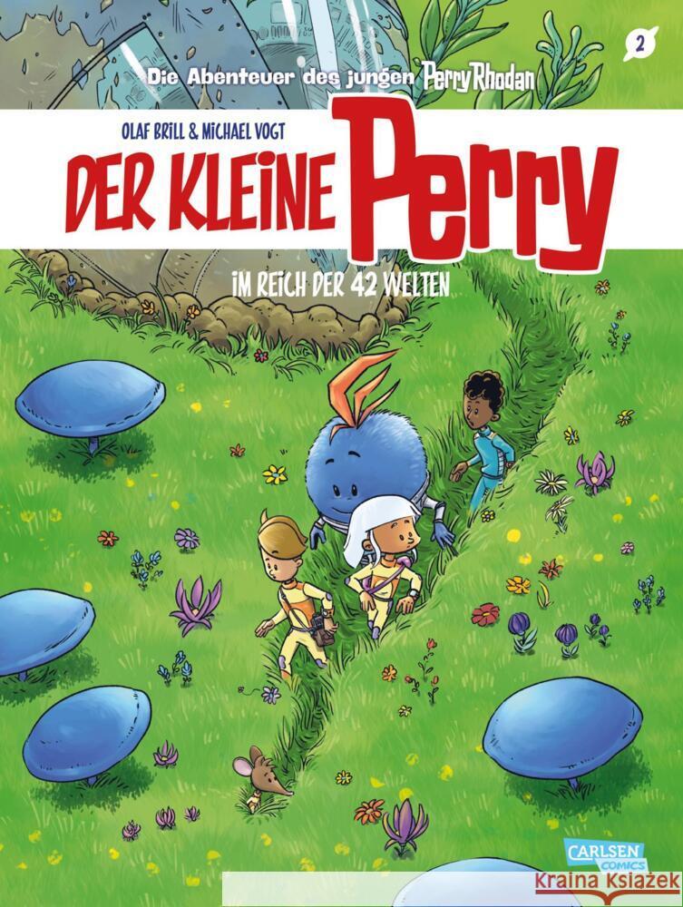 Der kleine Perry 2: Im Reich der 42 Welten Brill, Olaf 9783551796684 Carlsen Comics - książka