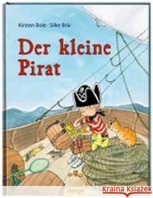 Der kleine Pirat Boie, Kirsten; Brix-Henker, Silke 9783789177712 Oetinger Verlag - książka