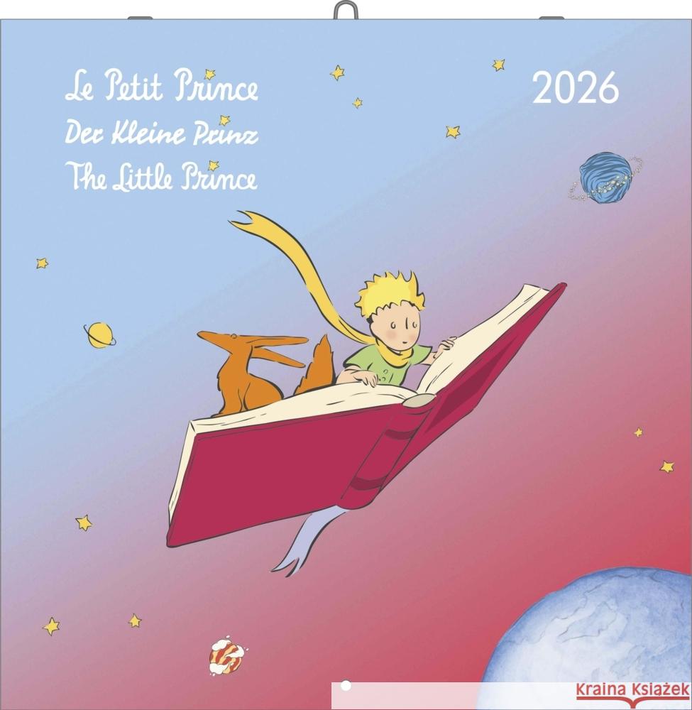Der Kleine Prinz 2026 - Wand-Kalender - Broschüren-Kalender - 30x30 - 30x60 geöffnet - Kinder-Kalender - Illustrationen Saint-Exupéry, Antoine de 4069095003934 Neumann - książka