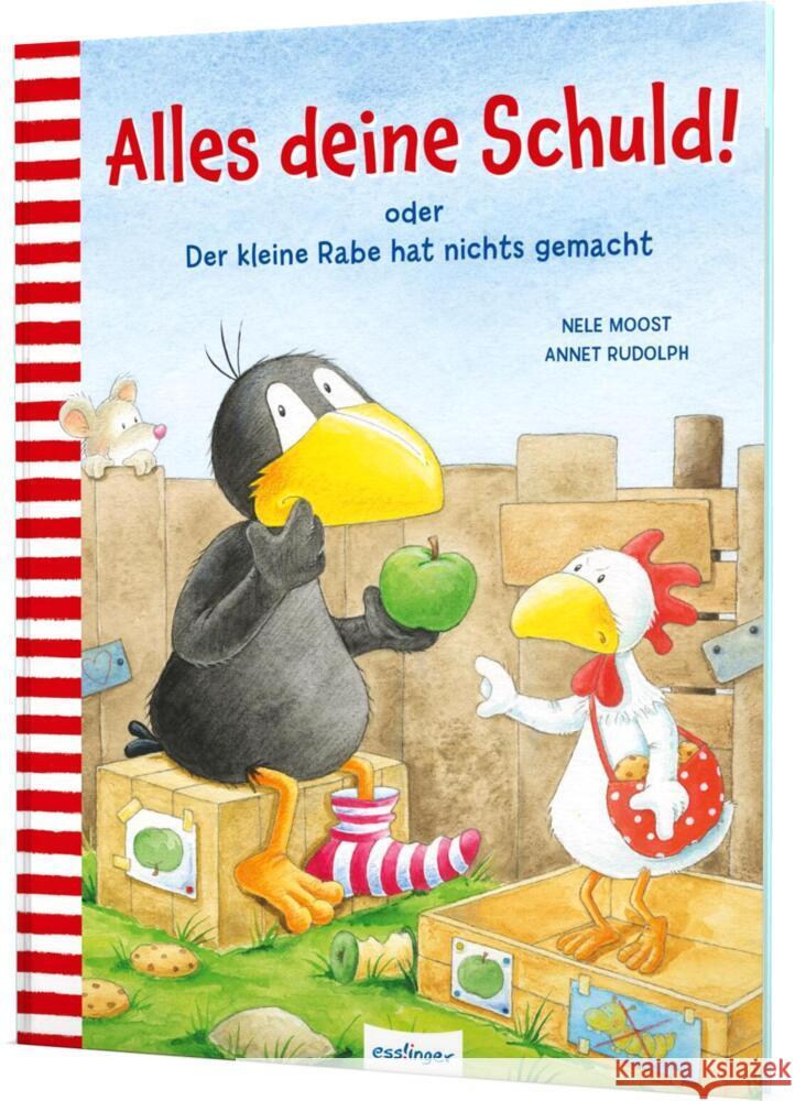 Der kleine Rabe Socke: Alles deine Schuld! oder Der kleine Rabe hat nichts gemacht Moost, Nele 9783480237111 Esslinger in der Thienemann-Esslinger Verlag  - książka