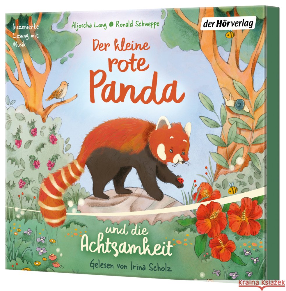 Der kleine rote Panda und die Achtsamkeit, 1 Audio-CD Long, Aljoscha, Schweppe, Ronald, Schweppe, Ronald 9783844555905 DHV Der HörVerlag - książka