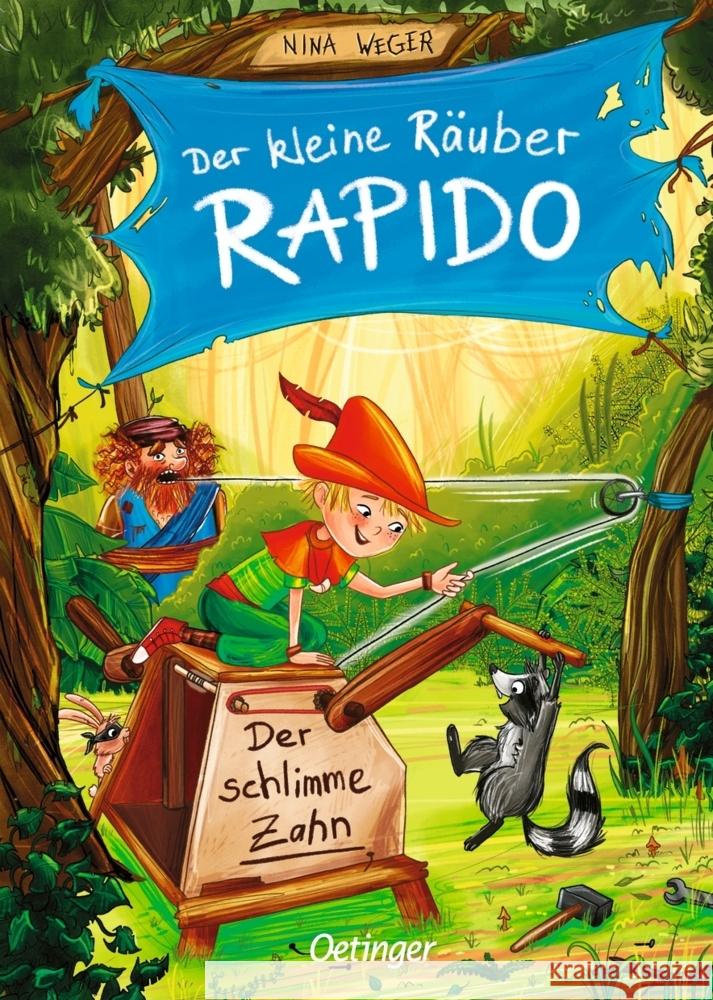 Der kleine Räuber Rapido 3. Der schlimme Zahn Weger, Nina Rosa 9783751200370 Verlag Friedrich Oetinger GmbH - książka