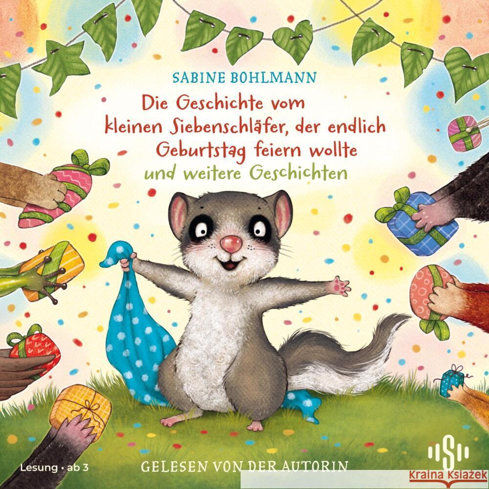 Der kleine Siebenschläfer, 1 Audio-CD Bohlmann, Sabine 9783745605426 Silberfisch - książka