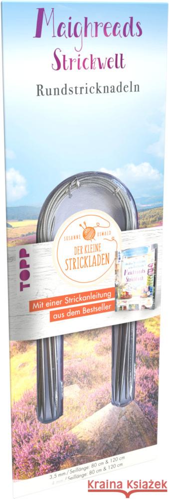 Der kleine Strickladen - Maighreads Rundstricknadeln. Mit Strickanleitung für einen Schal Oswald, Susanne 4007742184957 Frech - książka