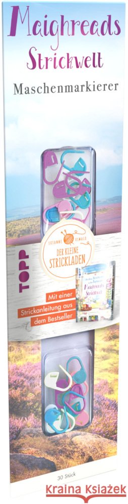 Der kleine Strickladen - Maighreads Maschenmarkierer. Mit Strickanleitung für eine Mütze und Handstulpen Oswald, Susanne 4007742184964 Frech - książka